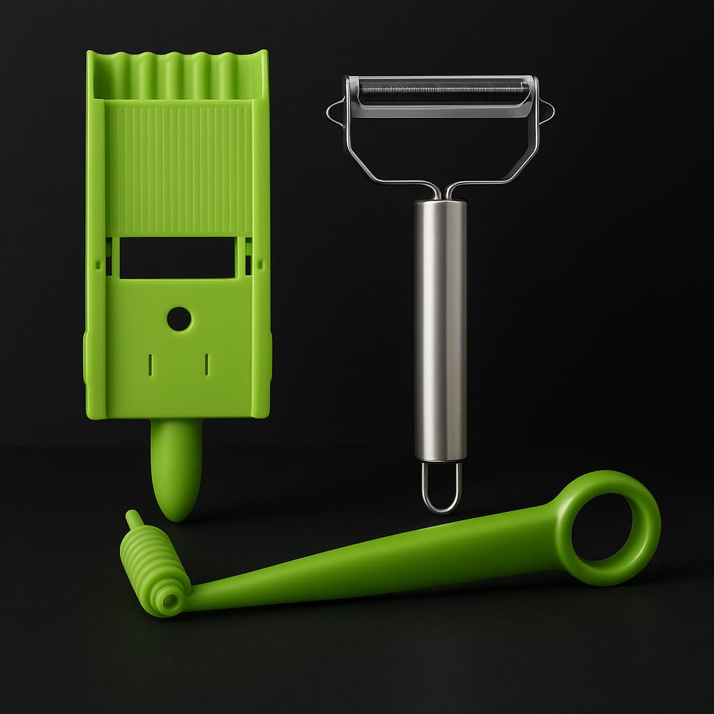 SchnellGrate 3 - in - 1 Gemüse - & Obstschäler - SchnellGrate